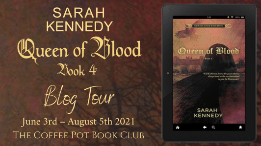 Queen of Blood Blog Tour Banner