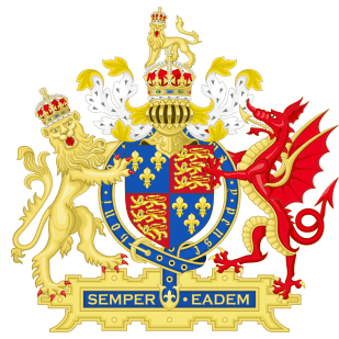 Tudor Coat of Arms Semper Eadem Always the Same